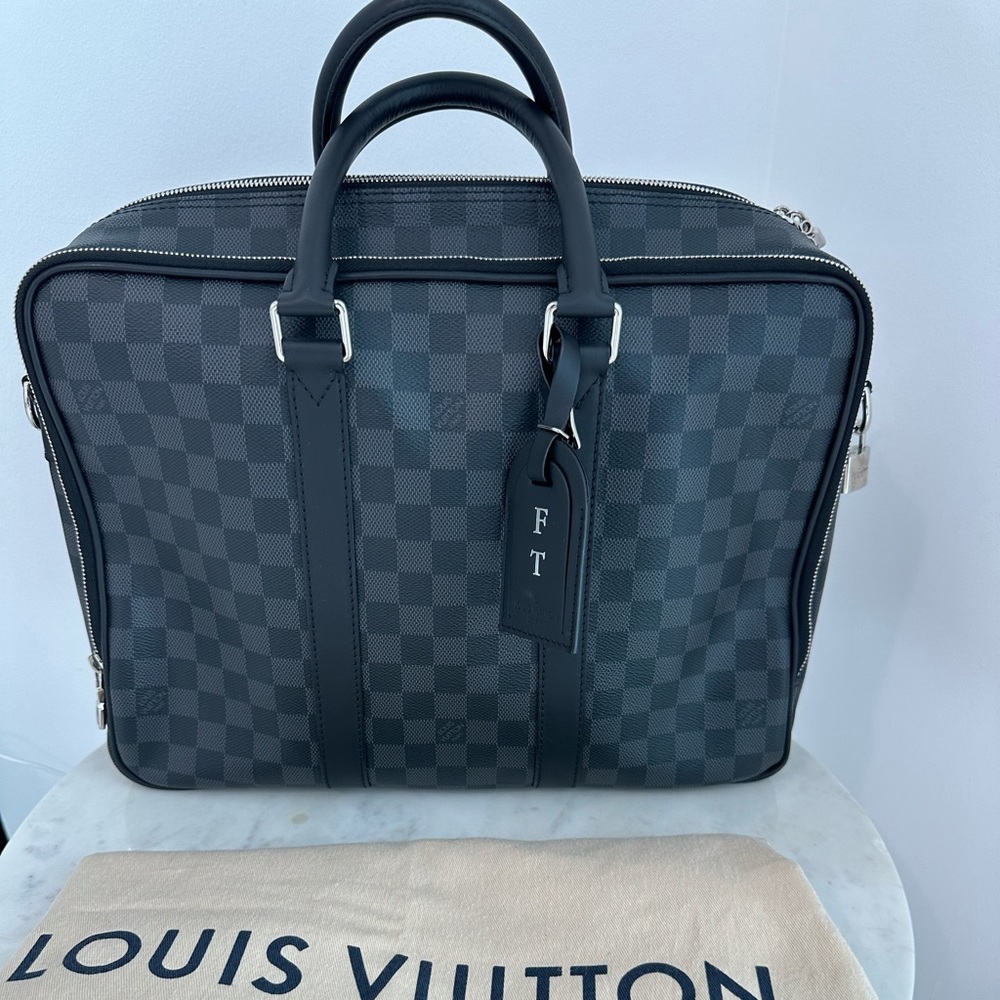 Louis Vuitton iCare Bag Damier Graphite
